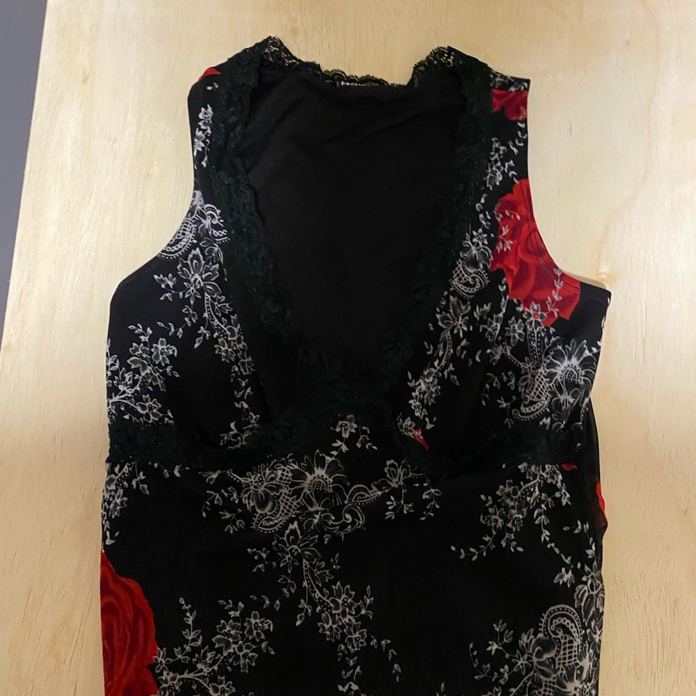 Womens rose top